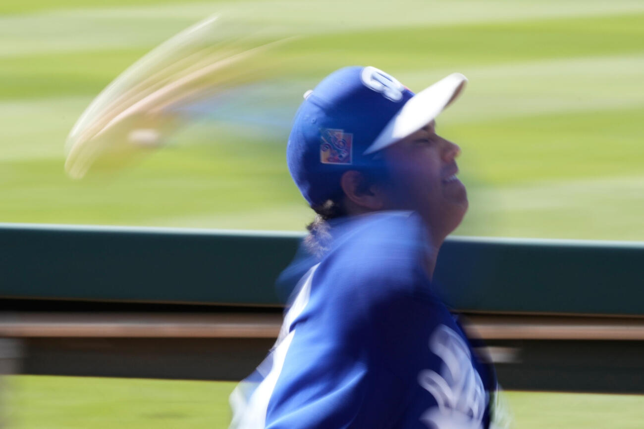 ドジャース大谷翔平（AP）