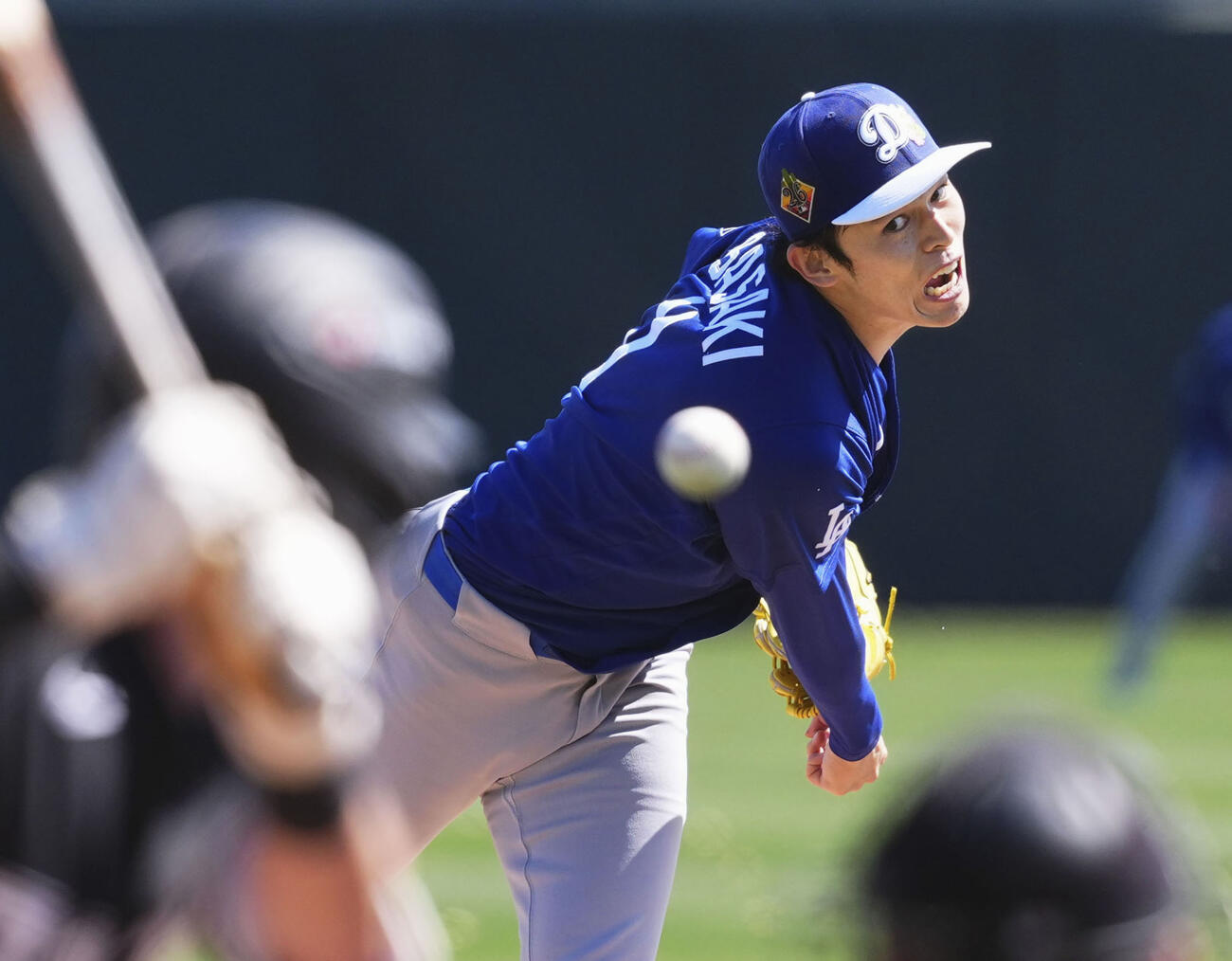 ホワイトソックス相手のマイナー戦に先発したドジャース佐々木（共同）