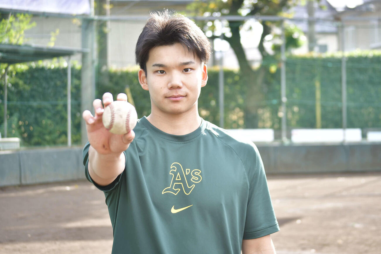 アスレチックス森井翔太郎（2025年11月撮影）