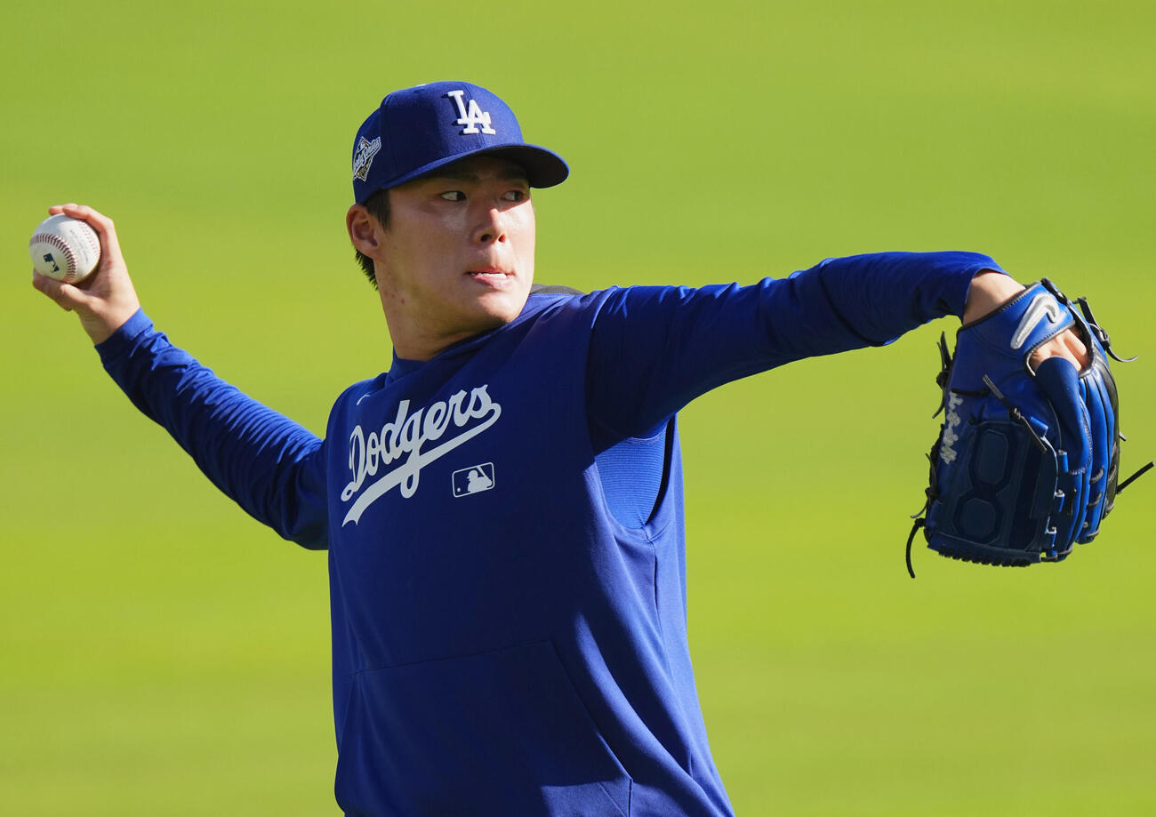 ドジャース山本由伸（25年10月撮影）