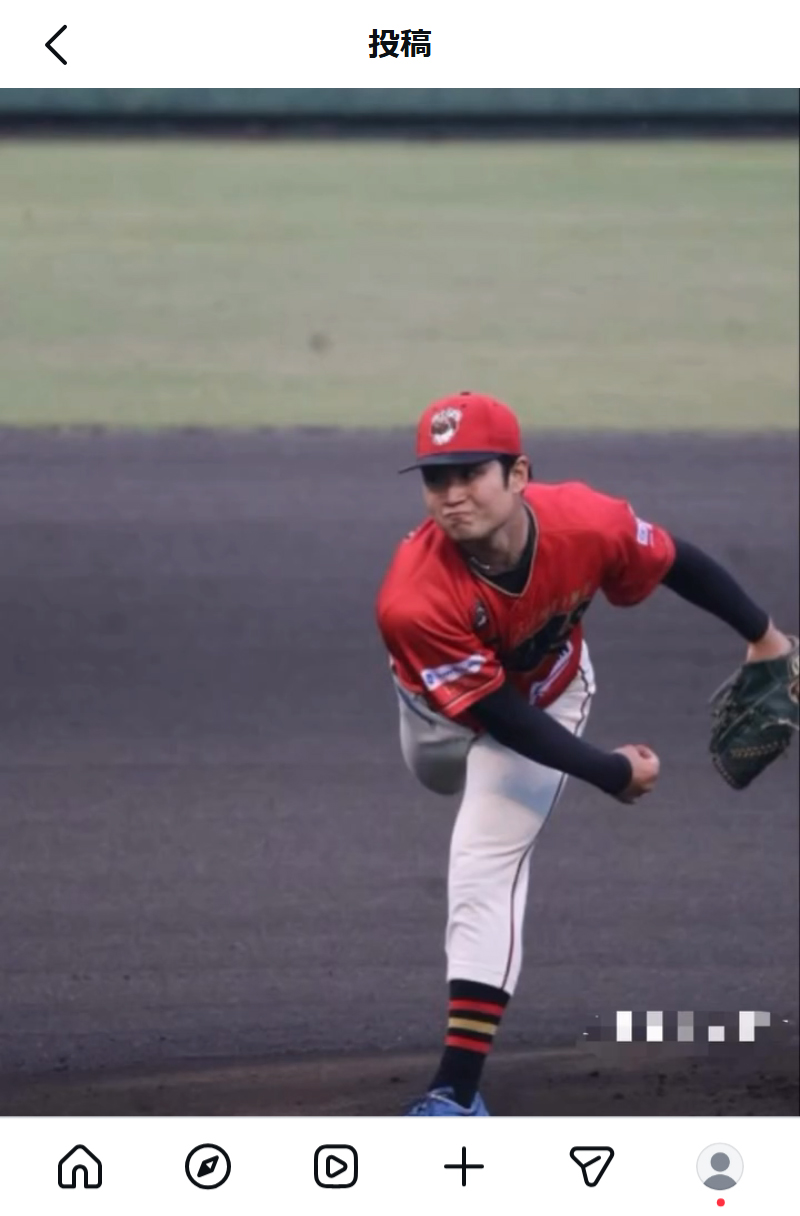金城朋弥（金城朋弥のインスタグラムから）