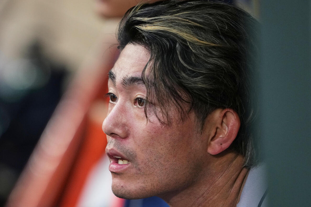 マリナーズ戦に先発したアストロズ今井達也は大乱調で降板（AP)