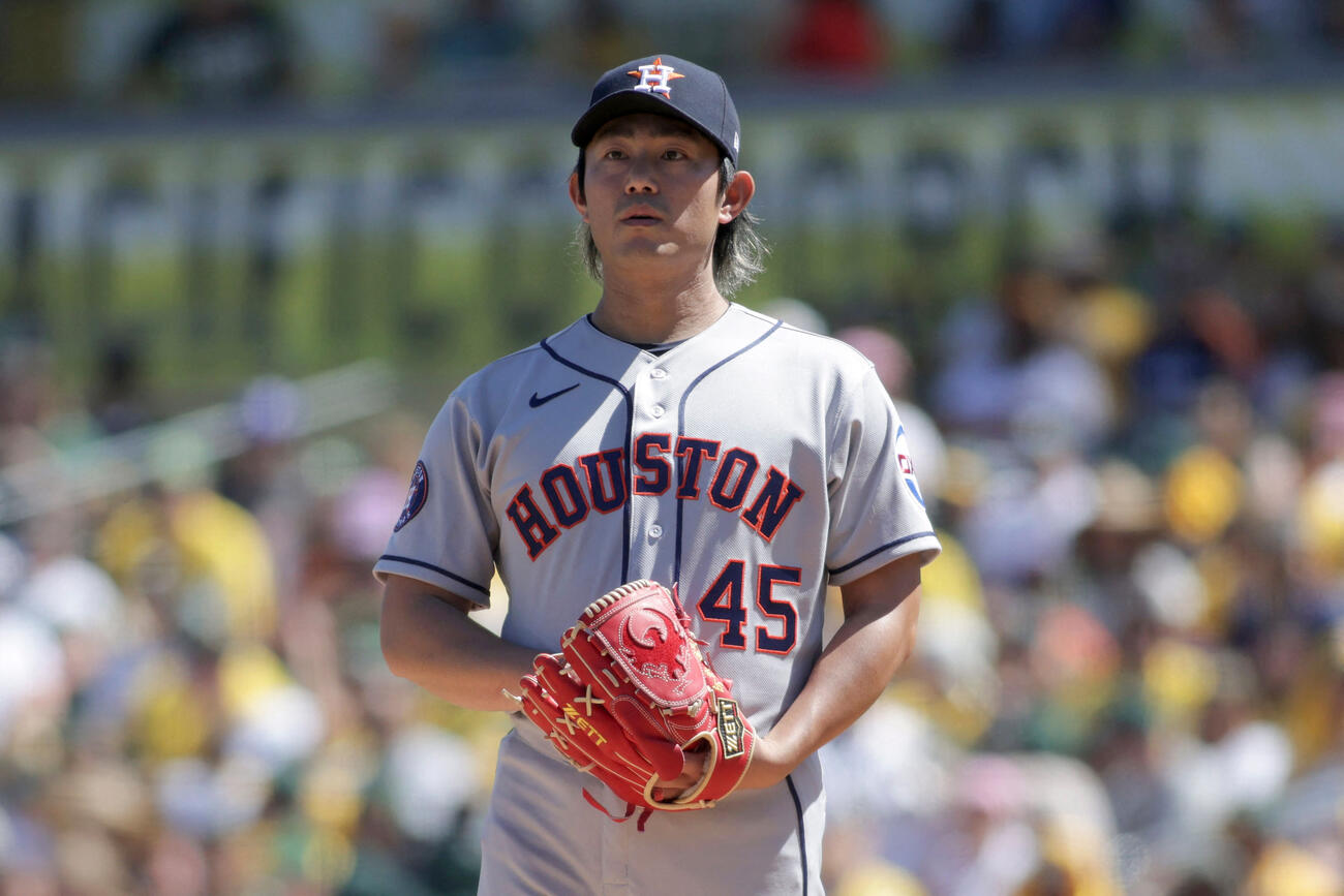アストロズ今井達也（ロイター）