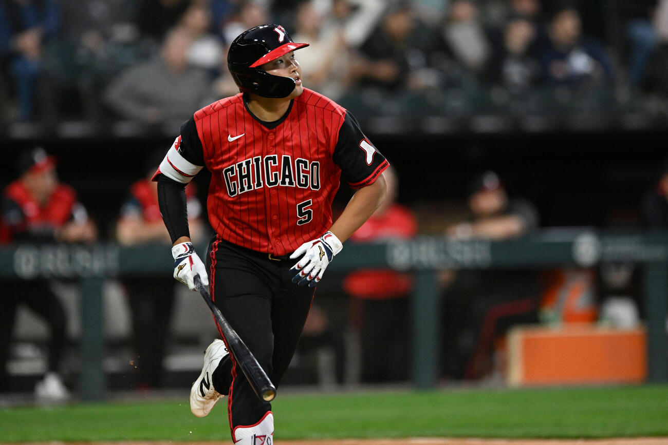 4回、11号ソロを放つホワイトソックス村上宗隆 (AP)（2026年4月撮影）