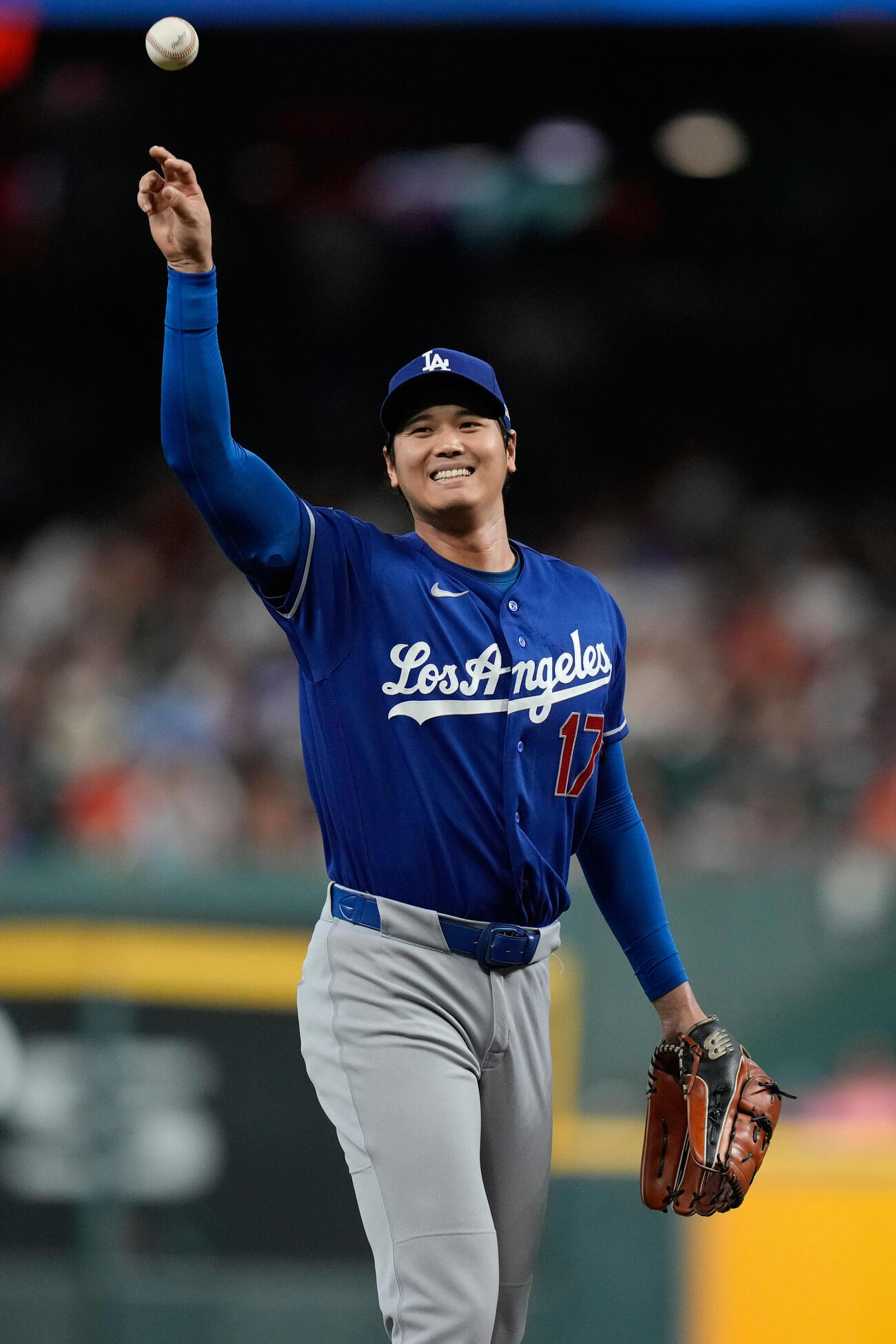 ドジャース大谷(AP)