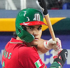 2023年3月　WBCメキシコ代表のアレク・トーマス