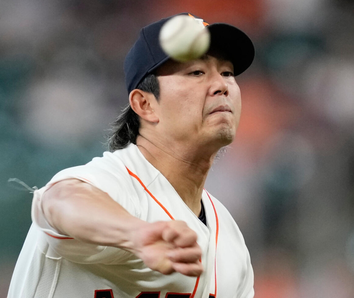 先発したアストロズの今井達也（AP）