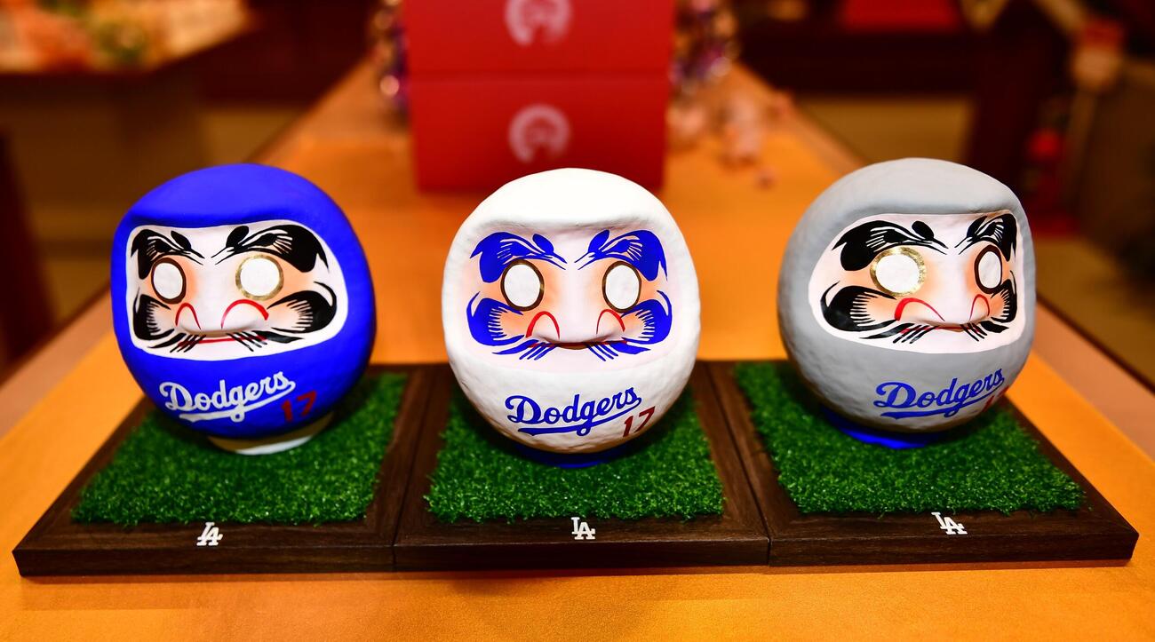 ドジャース大谷翔平とのコラボレーション高崎だるま