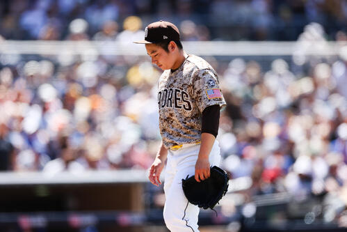 パドレス松井裕樹、メッツ戦でソロ2本浴びる 今季初被弾 - MLB写真
