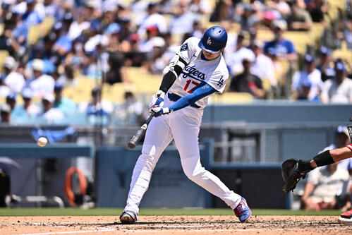 動画】大谷翔平が2安打 6月は6戦5度マルチ安打と好調 - MLB