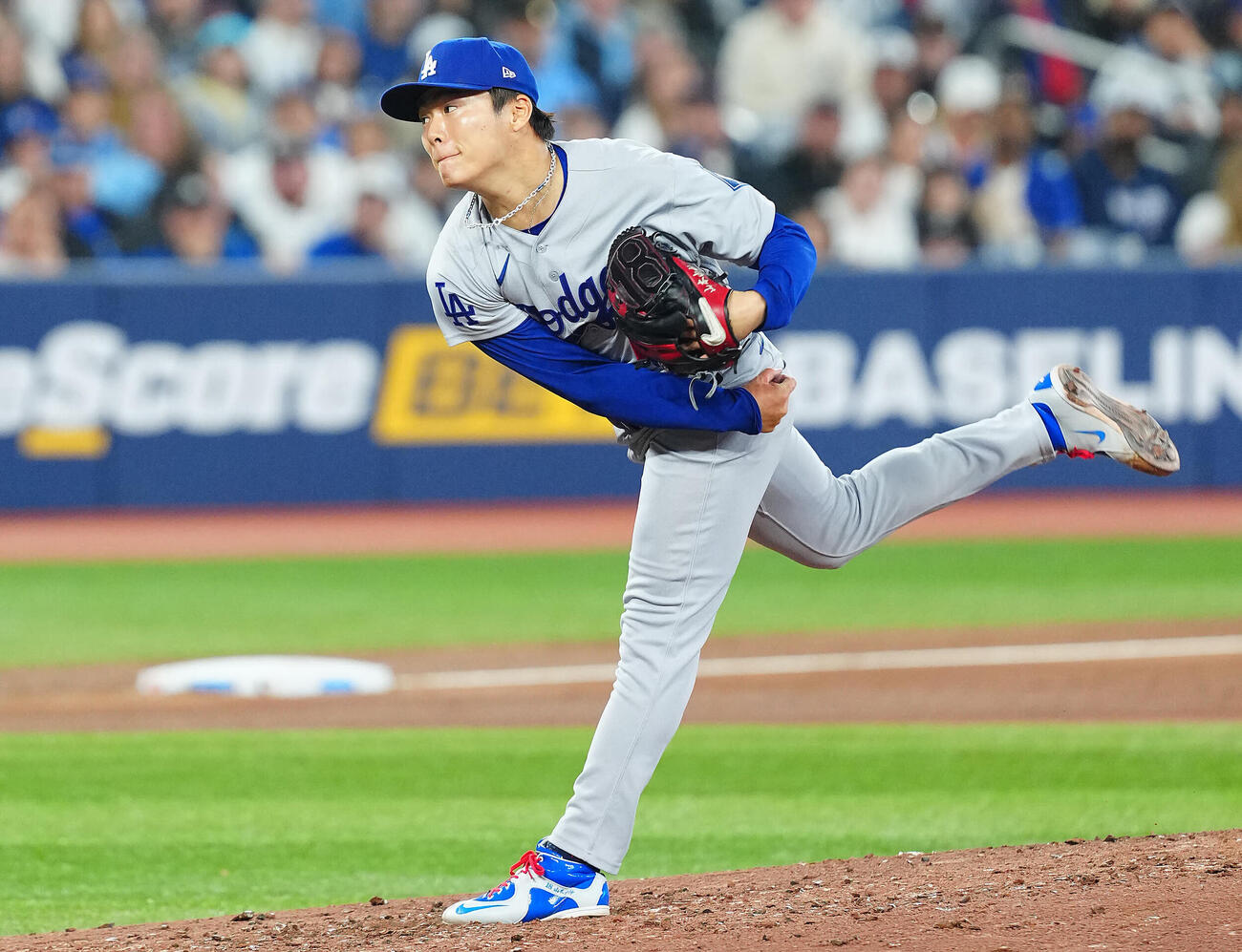 ドジャース山本由伸（2026年4月撮影）