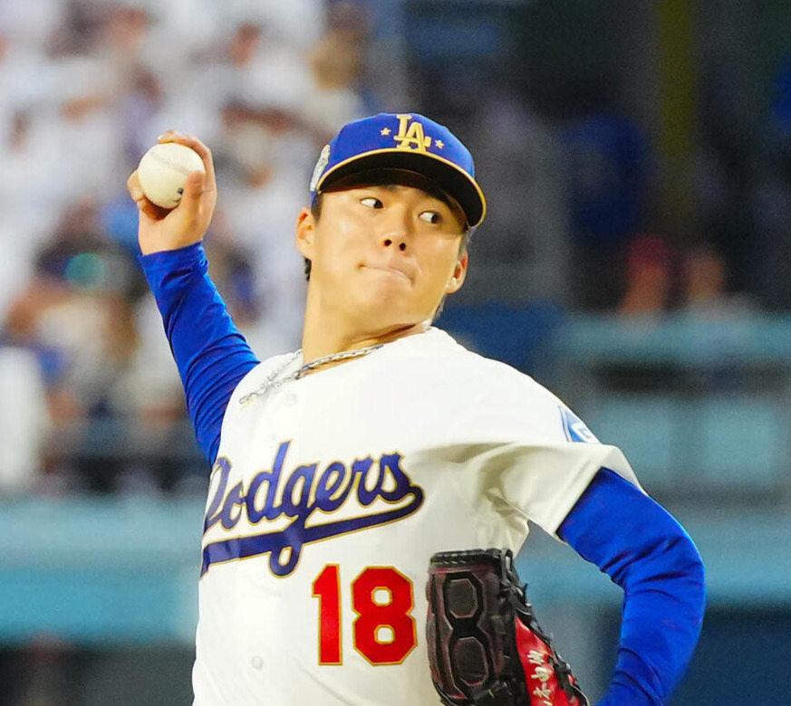 ドジャース山本由伸（2026年撮影）