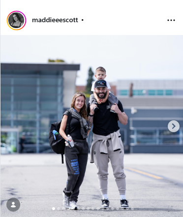 マディー夫人のインスタグラムから
