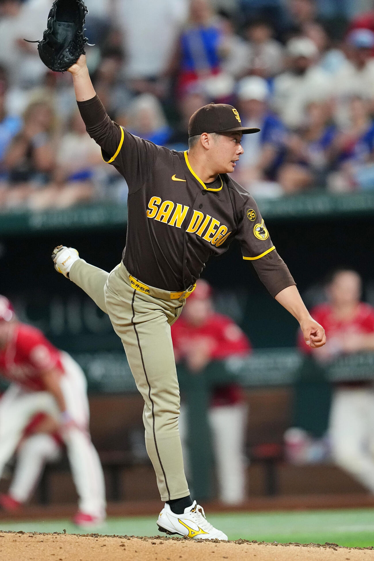 3試合連続無失点をマークしたパドレス松井裕樹（AP）