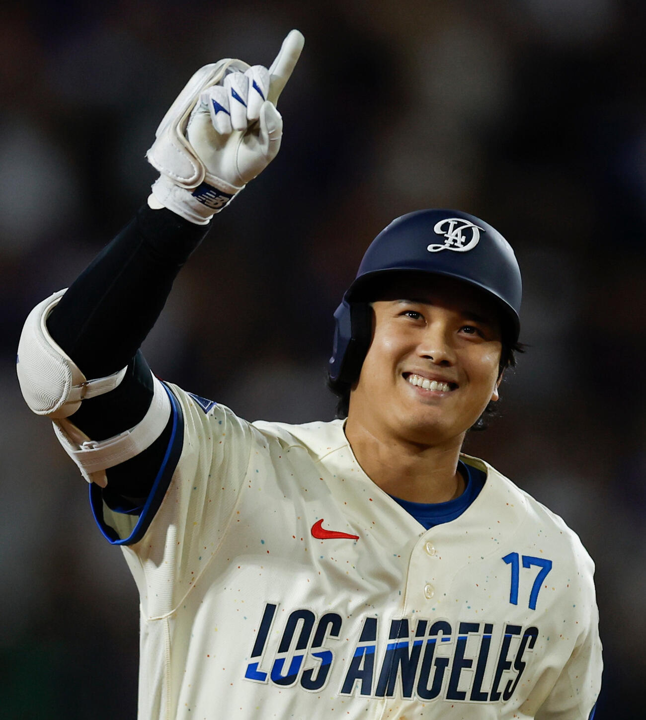 16号ソロ本塁打を放ったドジャース大谷翔平（AP）