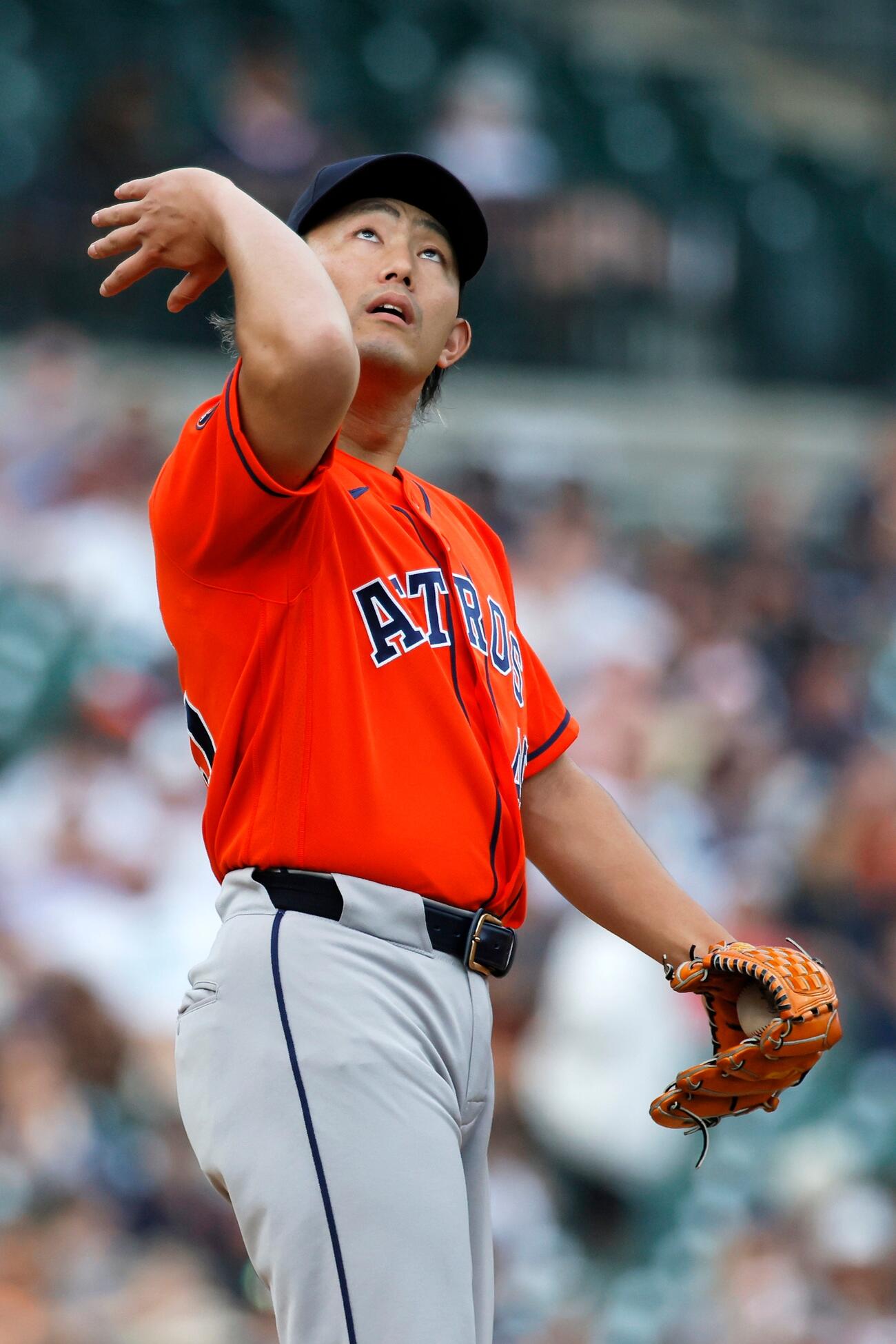 好投した今井達也（AP)