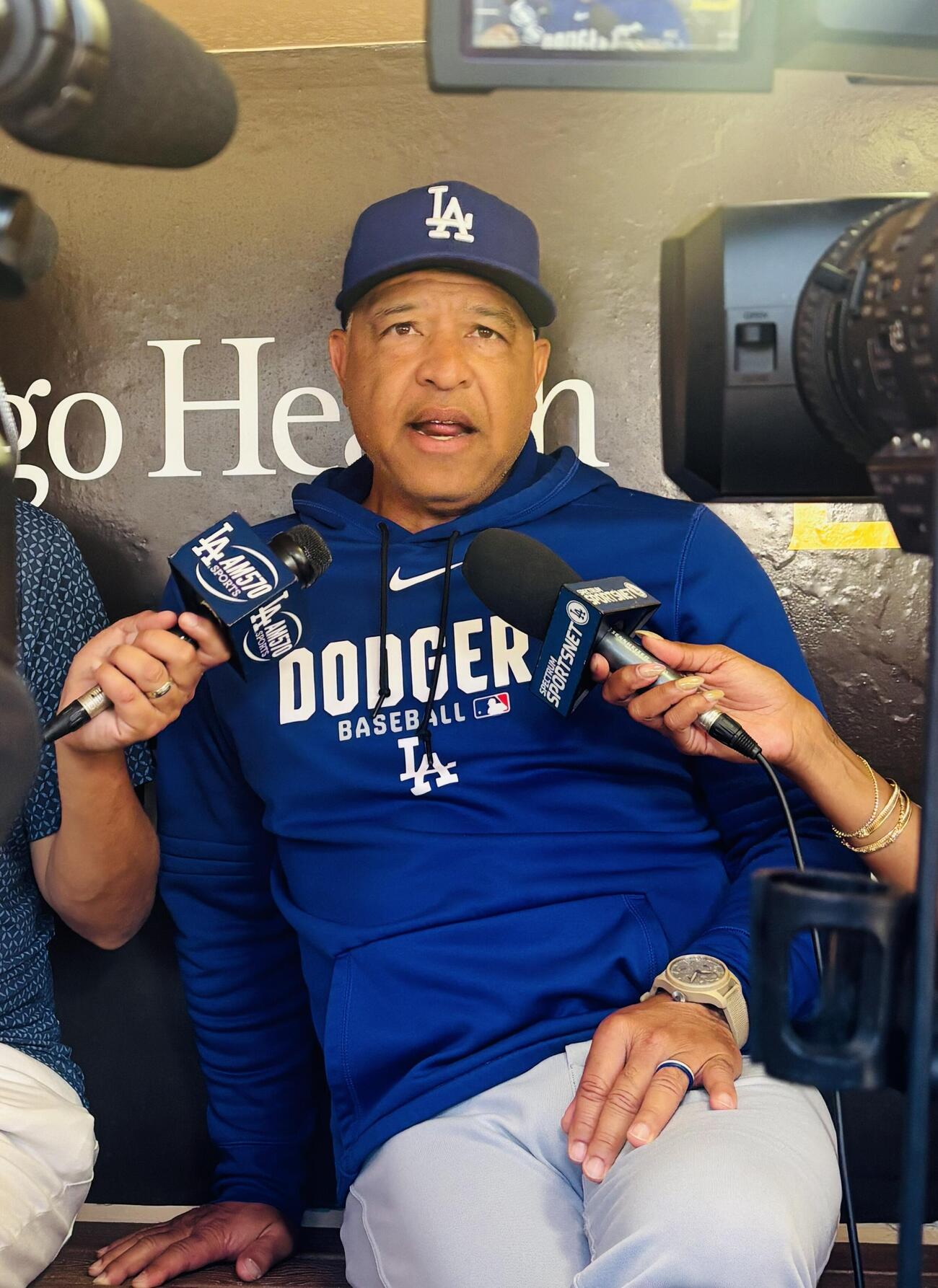 ドジャースのロバーツ監督（2026年6月撮影）