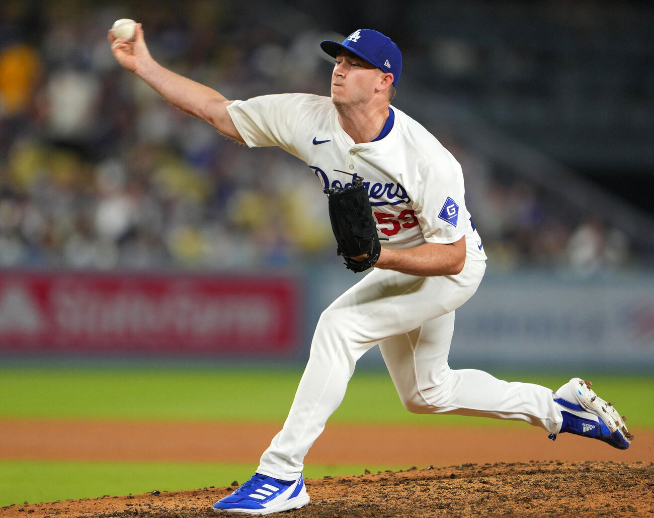 ドジャースのエバン・フィリップス（2024年撮影）