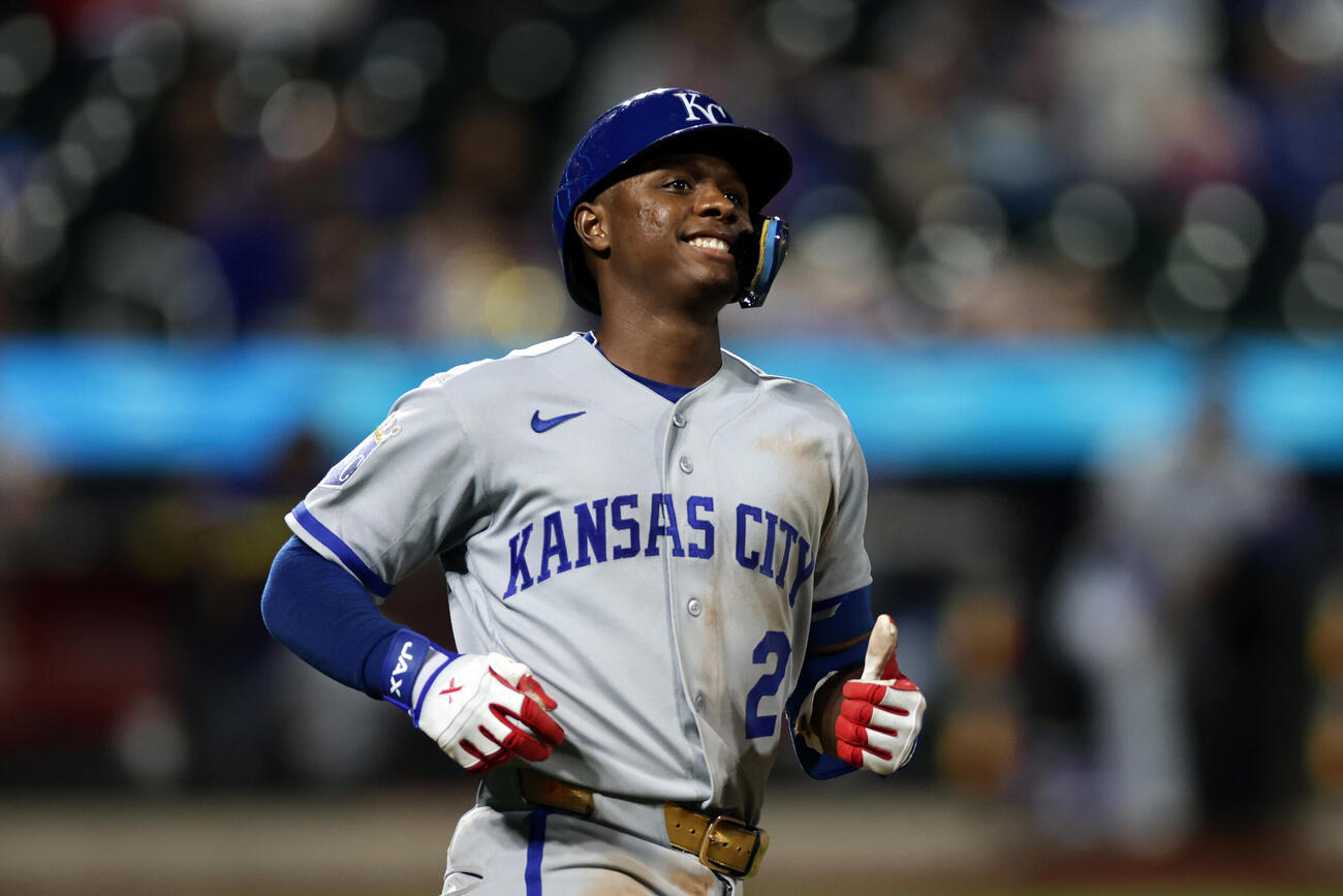 MLB連続安打の記録が途絶えたロイヤルズのタイラー・トルバート（AP）