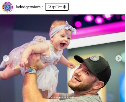 ドジャース奥様会のインスタグラムから