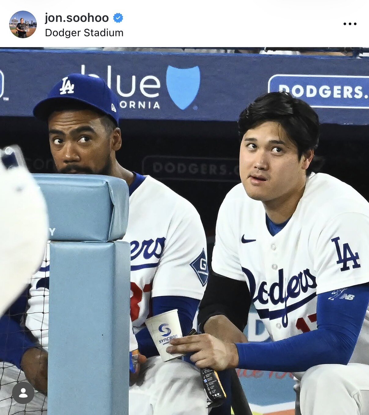ドジャース専属カメラマン、スーフー氏が公開した大谷翔平らの写真