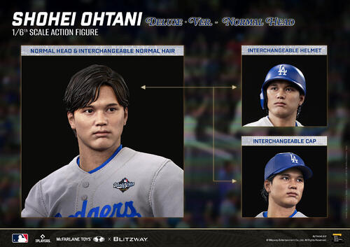 大谷翔平の超リアル「動かせる」革命フィギュア誕生 全高約327ミリで
