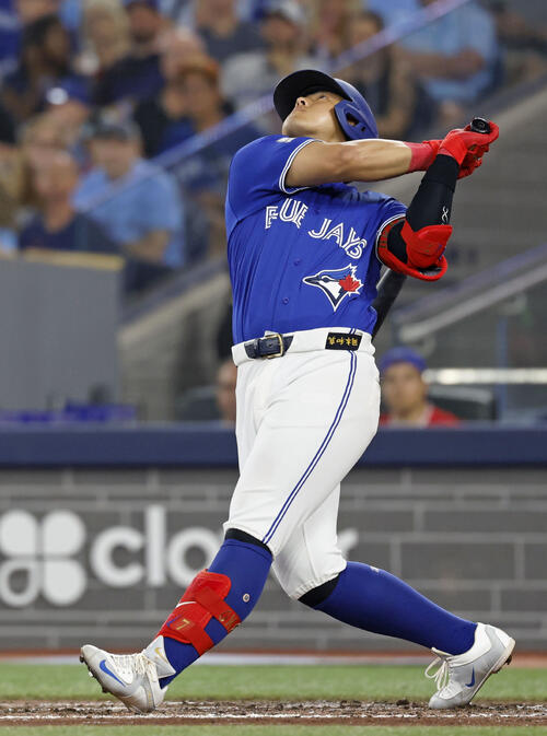 岡本和真 4打数無安打 ブルージェイズは1－0完封勝ち - MLB写真