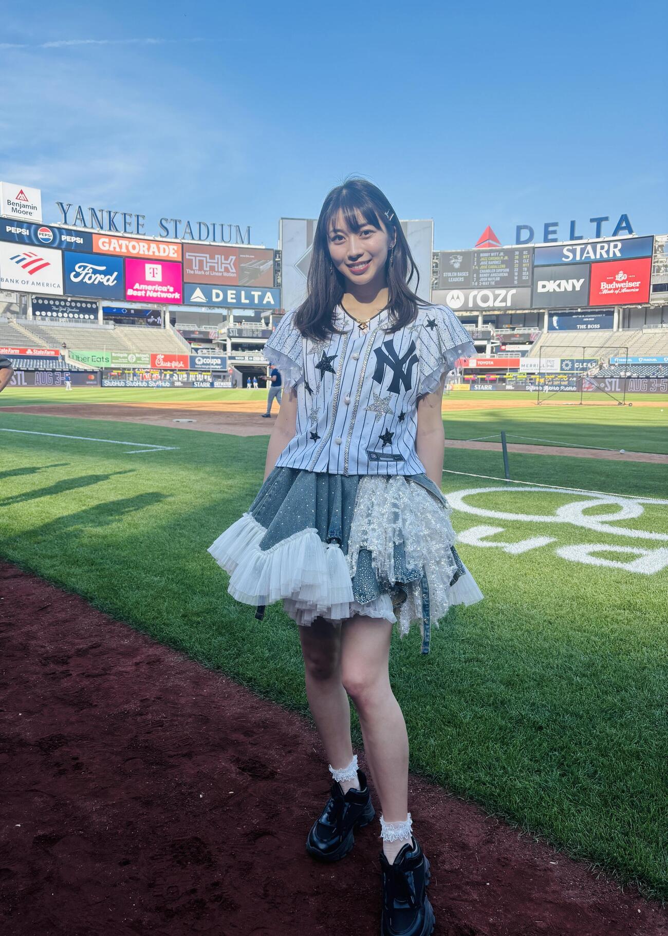 ヤンキース・ジャッジの大ファンであることを明かした牧野真莉愛