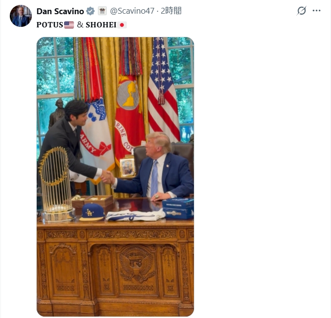 ダン・スカビーノ大統領補佐官のXから