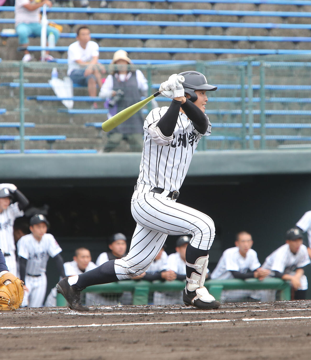 九州学院時代の村上宗隆（17年7月）
