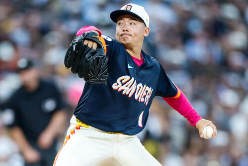 パドレス松井裕樹ロングリリーフ、自己最多3回49球で2勝目