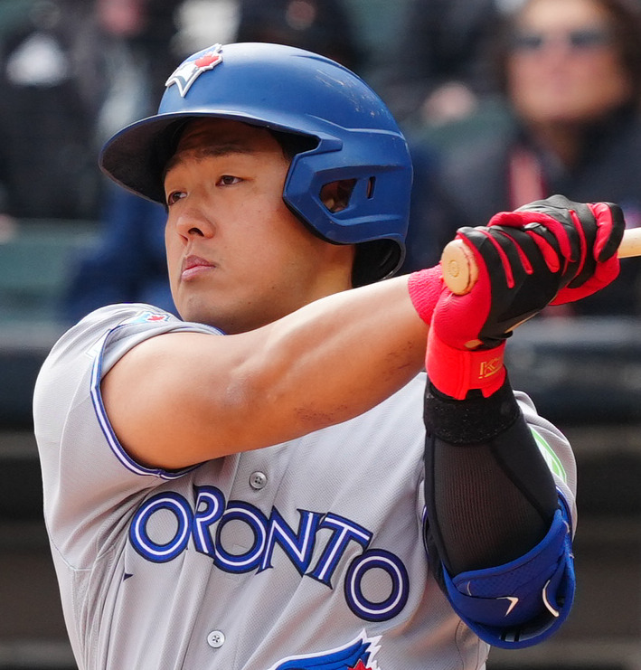 ブルージェイズの岡本和真（2026年4月）