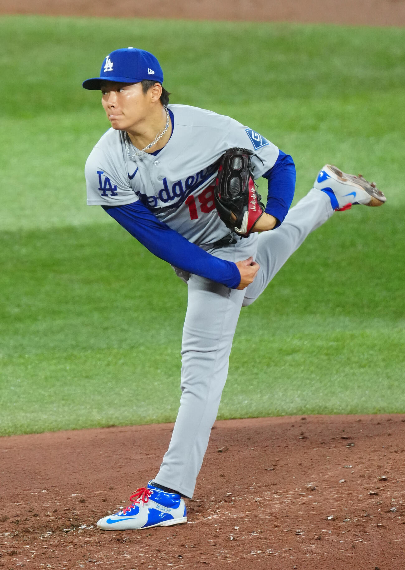 ドジャース山本由伸（2026年4月撮影）