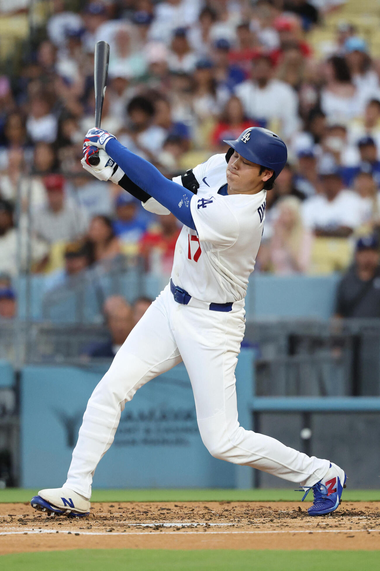 3回、三振に倒れたドジャース大谷（ロイター）