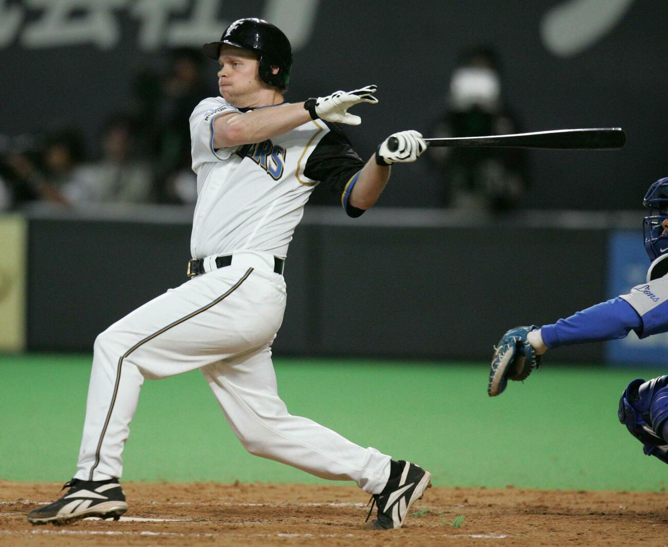 日本ハム時代のアンディ・グリーン氏（07年4月撮影）