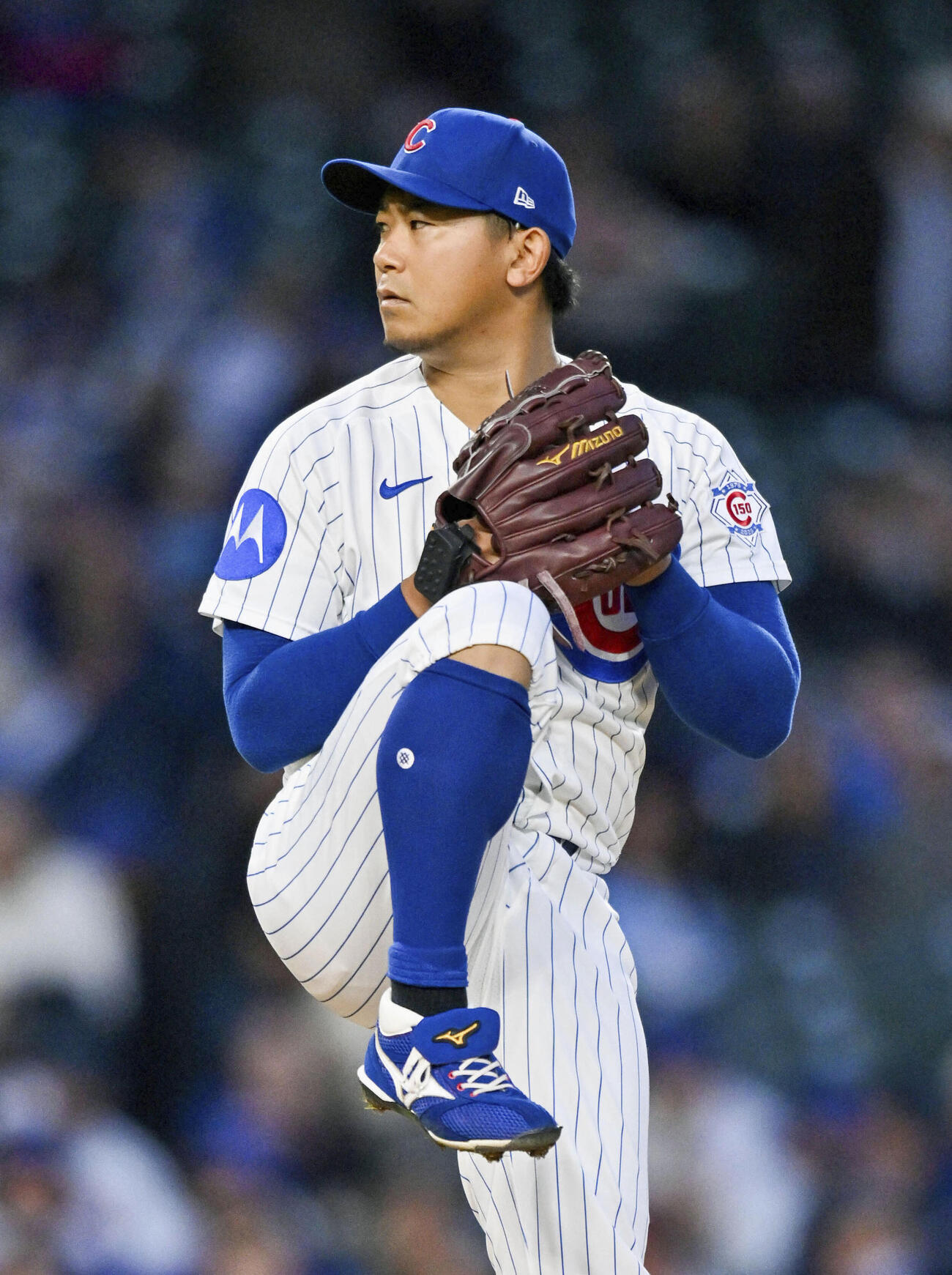 マーリンズ戦に先発したカブス今永昇太＝シカゴ（ロイター＝共同）