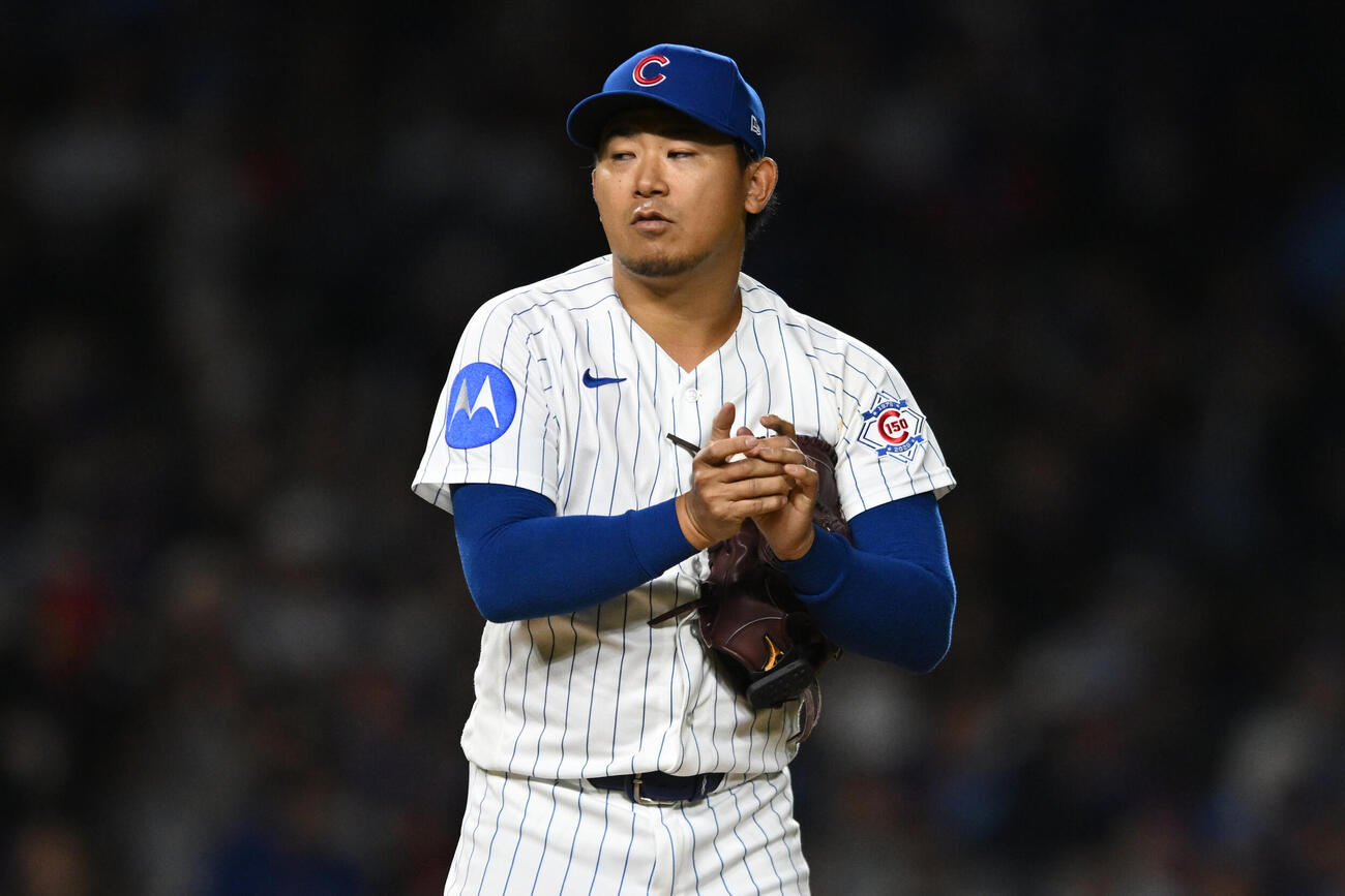 マーリンズ戦に先発したカブス今永昇太（AP）