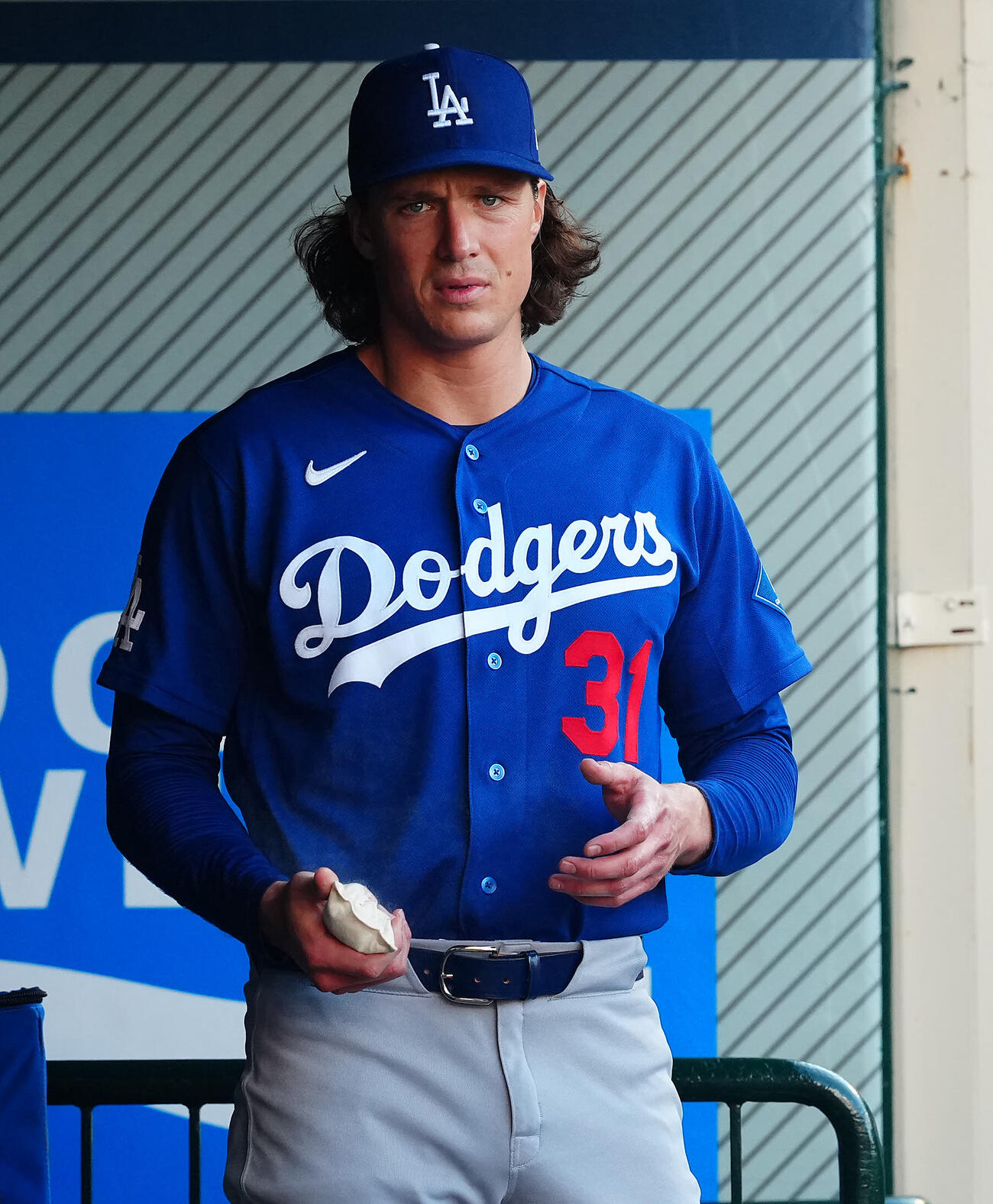 ドジャースのグラスノー（2026年3月撮影）