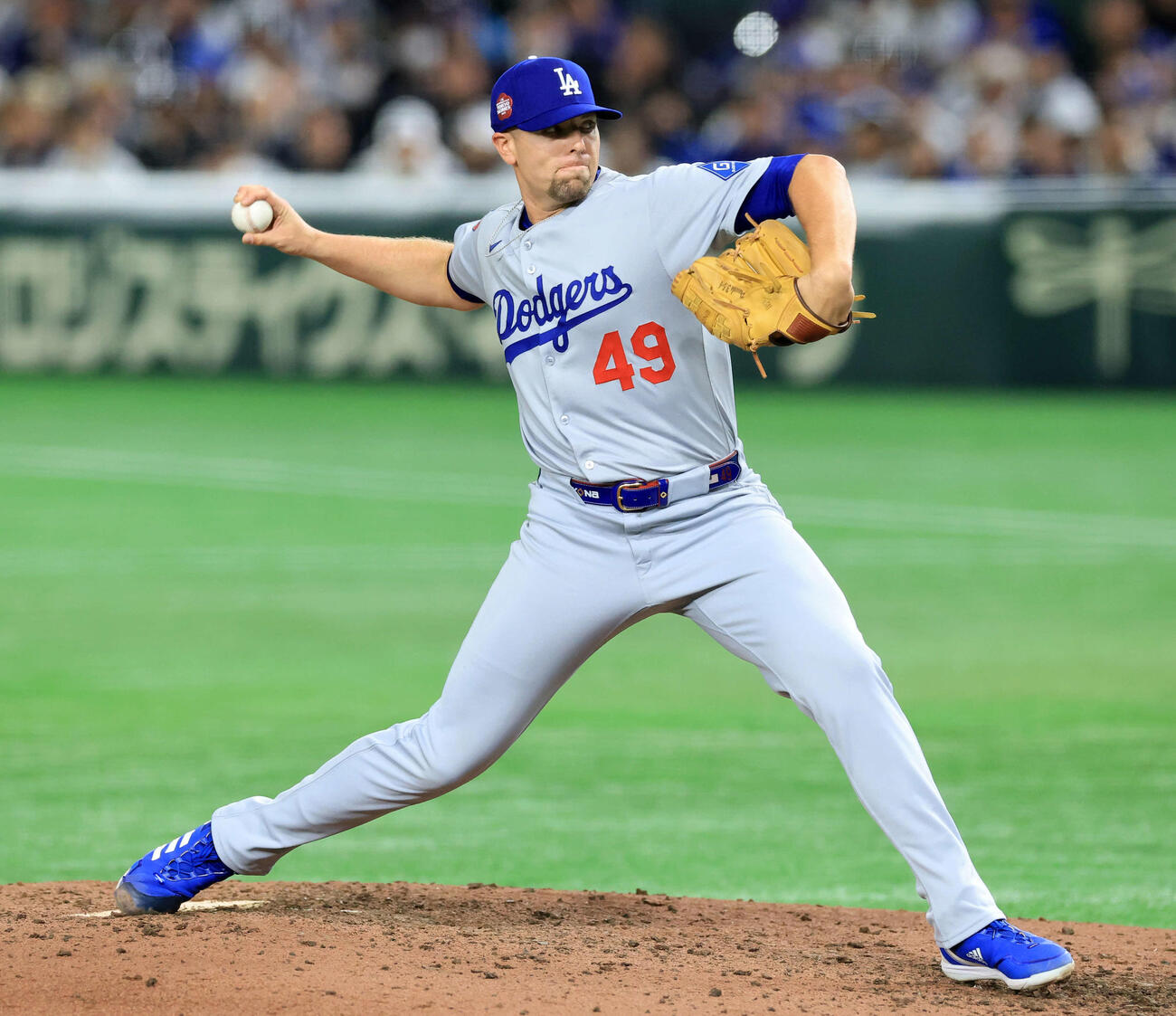 ドジャースのブレーク・トライネン（2025年3月撮影）