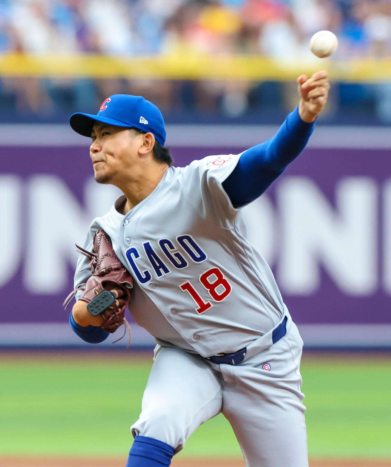 レッドソックス戦に登板したカブス今永昇太（AP）