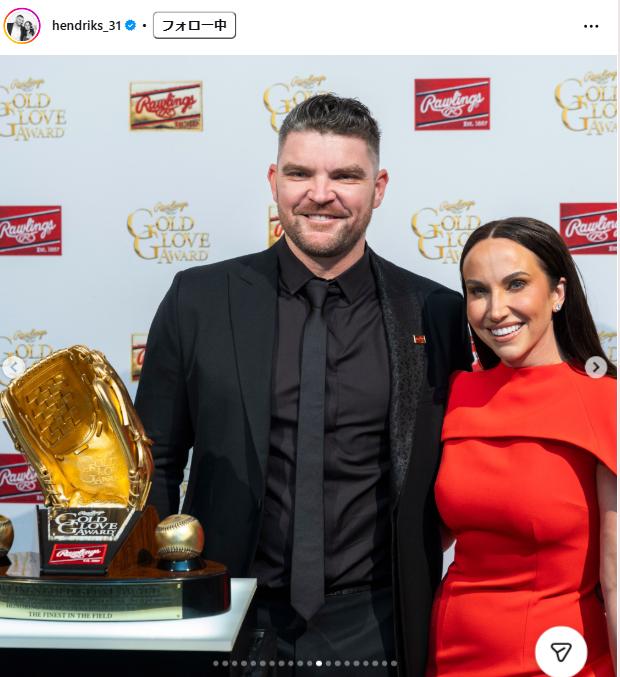 リアム・ヘンドリックスのインスタグラムから