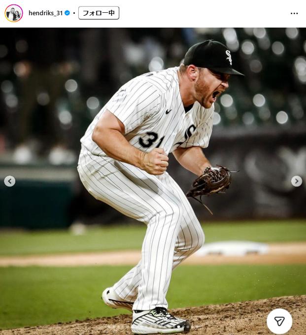 リアム・ヘンドリックスのインスタグラムから
