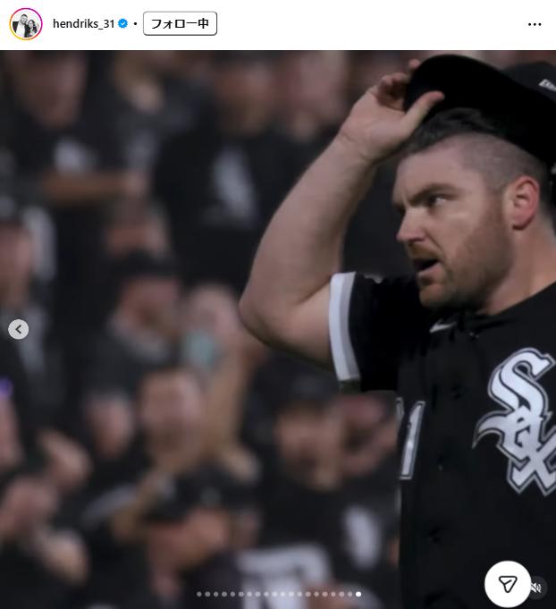 リアム・ヘンドリックスのインスタグラムから