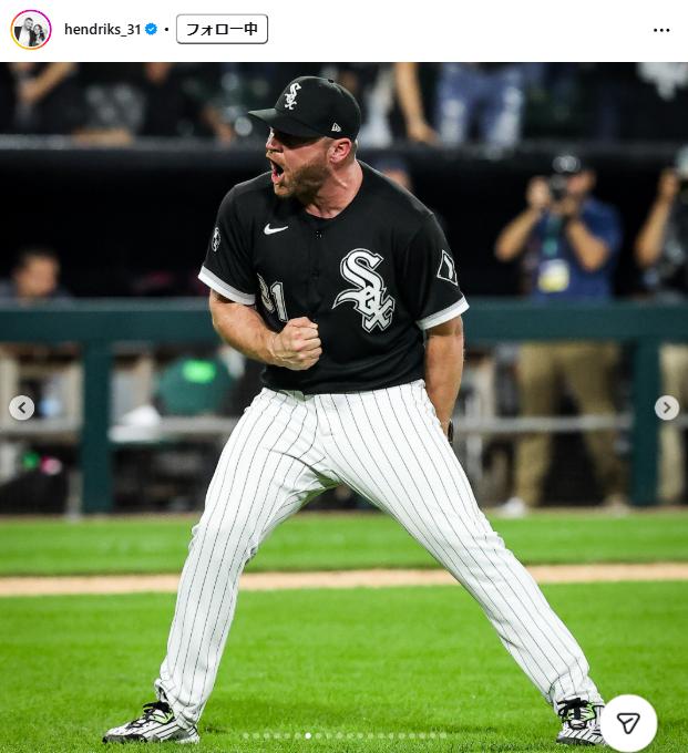 リアム・ヘンドリックスのインスタグラムから