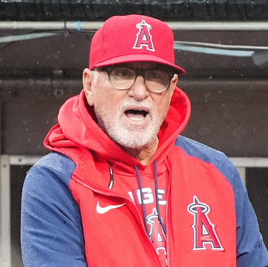 エンゼルス監督時代のジョー・マドン氏（2022年4月撮影）