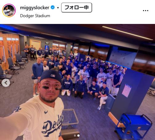 ミゲル・ロハスのインスタグラムから