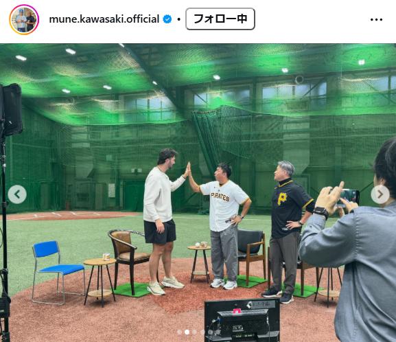 川崎宗則のインスタグラムから