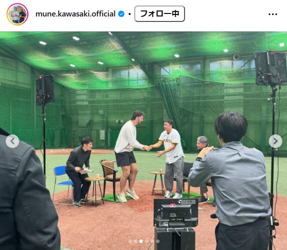 川崎宗則のインスタグラムから