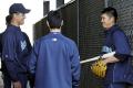 城島がワカマツ新監督と面談 - ＭＬＢニュース