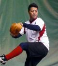 雅“キャンプ初日”50球シーズン完投誓う - ＭＬＢニュース